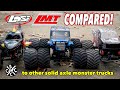 Losi LMT vs the Axial SMT10 and Other Solid Axle Monster Trucks