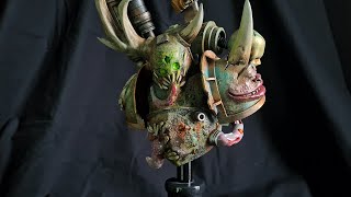 Building and Painting a 40k Death Guard Sculpture