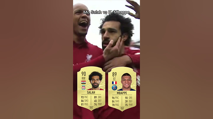 Mohamed Salah vs Kylian Mbappe【FIFA OVR Compilation】サラーvsエンバペ
