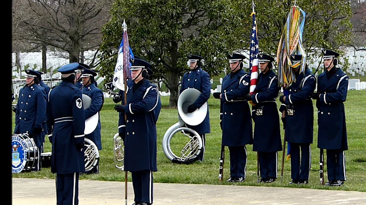 Major Kenneth Rowe's Arlington Service in 2013 w/ ...