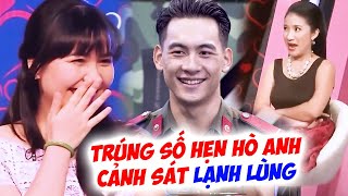 Anh công an ĐẸP TRAI mặt lạnh như tiền Hẹn hò mỹ nữ đáng yêu NŨNG NỊU làm MC Quyền Linh KHOÁI CHÍ