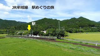 JR牟岐線 駅めぐりの旅　～辺川・鯖瀬・浅川～