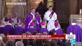 REPLAY - Obsèques de Jacques Chirac : une cérémonie religieuse présidée par l'archevêque de Paris
