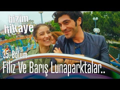 Filiz ve Barış lunaparktalar - Bizim Hikaye 35. Bölüm