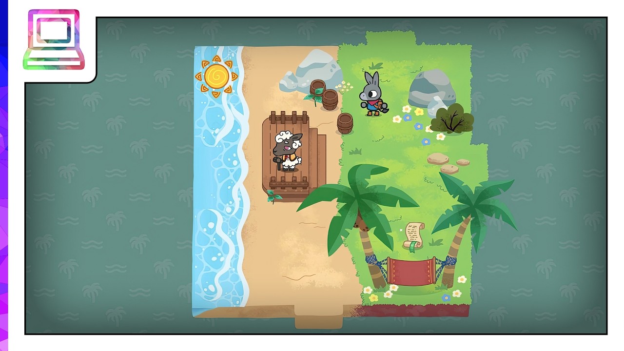 A Tiny Sticker Tale Gamepaly (1080p HD / 60FPS)