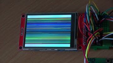 Teensy4.0 + ILI9341 running Atari 520ST emulator