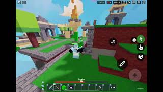 Skywars gameplay! (Roblox bedwars)