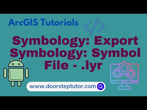 Symbology: Export Symbology: Symbol File - .lyr | ArcGIS Tutorials