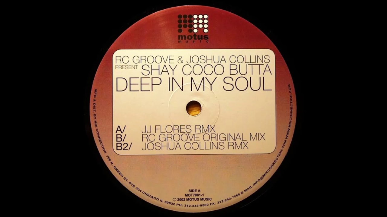 Rc Groove Deep In My Soul Joshua Collins Remix Youtube