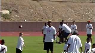 New York Giants CB Terrell Thomas vs Warren Lewis