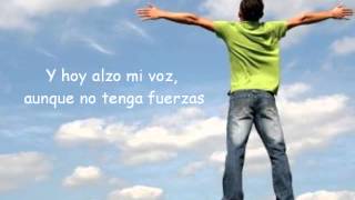 Video thumbnail of "Alzo mi voz - Tito el Bambino Ft. Tercer Cielo (letra)"