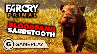 Taming the Bloodfang Sabretooth - Far Cry Primal Gameplay