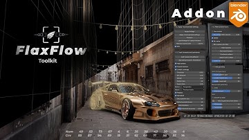 FlaxFlow - Motion Tracking & Geometry Toolkit addon for Blender