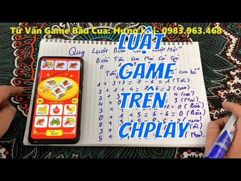 Video Cách Lấy Quy Luật Game Bầu Cua 2023 Trên Cửa Hàng... - youtube