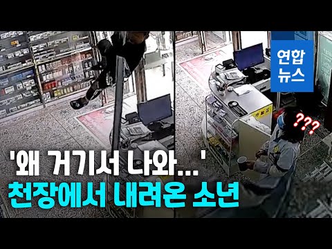 &amp;quot;지붕 뚫고 로킥&amp;quot;…고양이 쫓다 약국 천장서 추락/ 연합뉴스 (Yonhapnews)