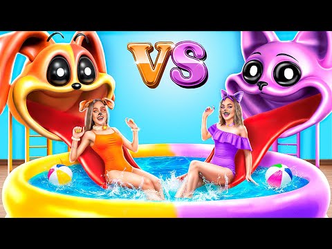 We Built a Water Park at Home for Catnap and Dogday! ! Poppy Playtime Chapter 3!