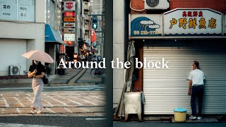 Using the SONY A7IV for street photography / Relaxing POV photography in Japan with BEAUTIFUL LIGHT
