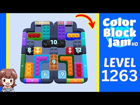 Color Block Jam Level 1263 Solution Walkthrough video preview