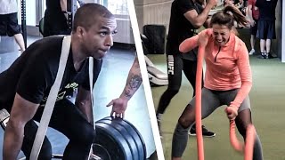 MMA Fight Camp for Strength and Power | Joanna Jedrzejczyk & Edson Barboza MMA Fight Camp for Strength and Power | Joanna Jedrzejczyk & Edson Barboza