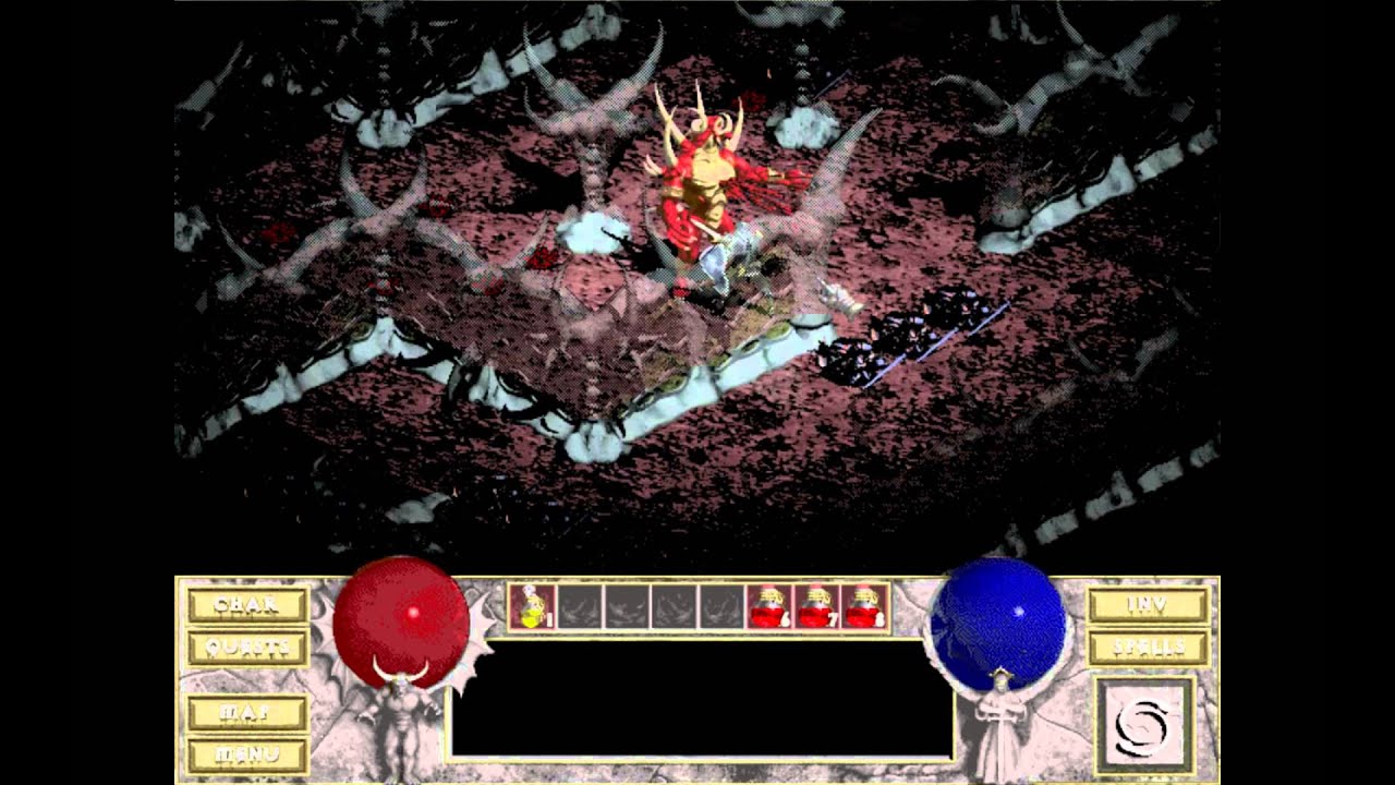 Diablo 1 - Killing Diablo (Warrior)