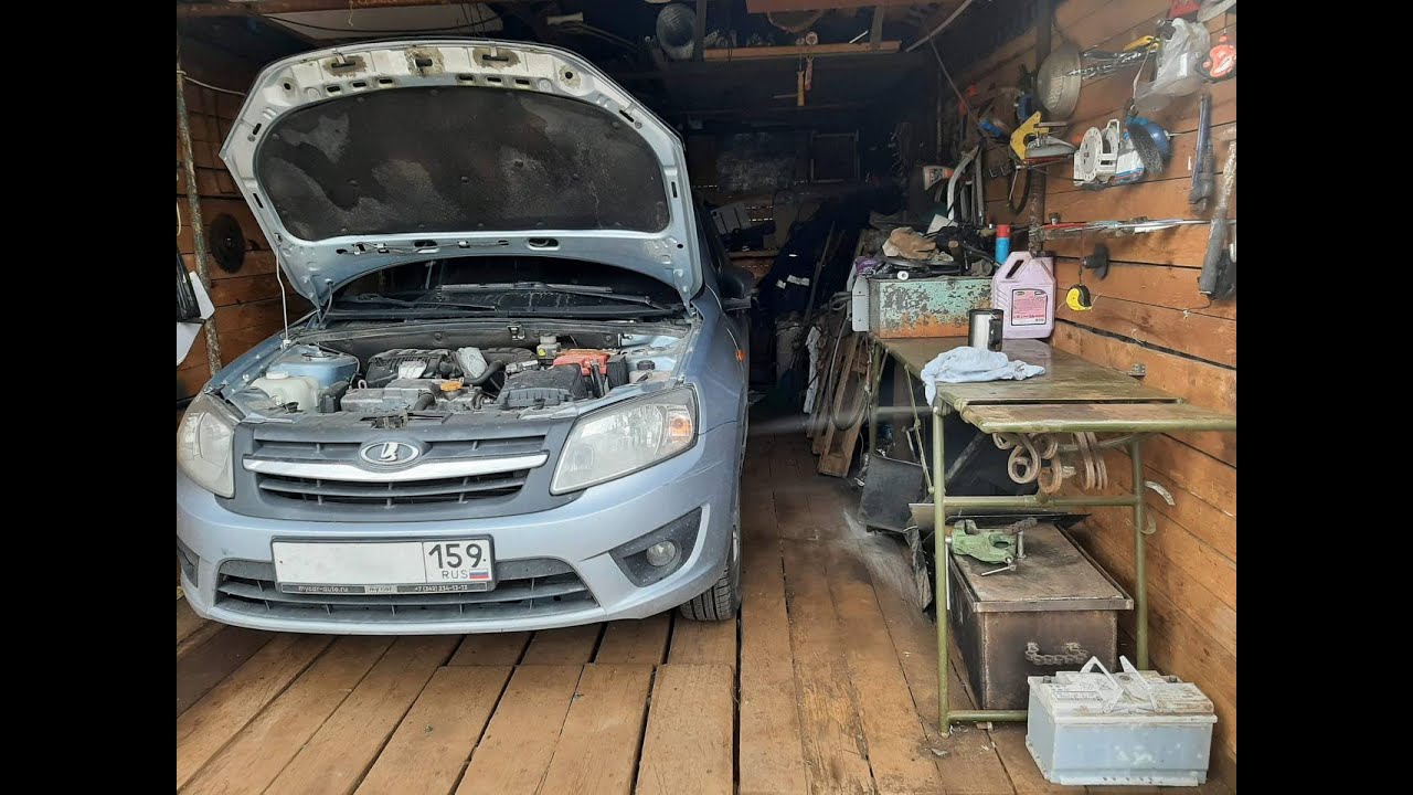 Лада гранта плохо заводиться на холодную, заводится с 3-5 раза. Поиск и ...