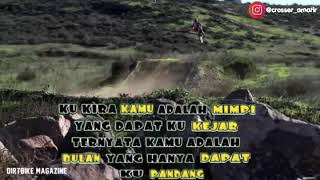 Story wa keren moto cross dj