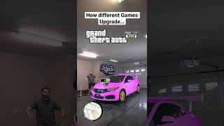 How Different Games Upgrade Pt. 2 #Shorts #Gaming