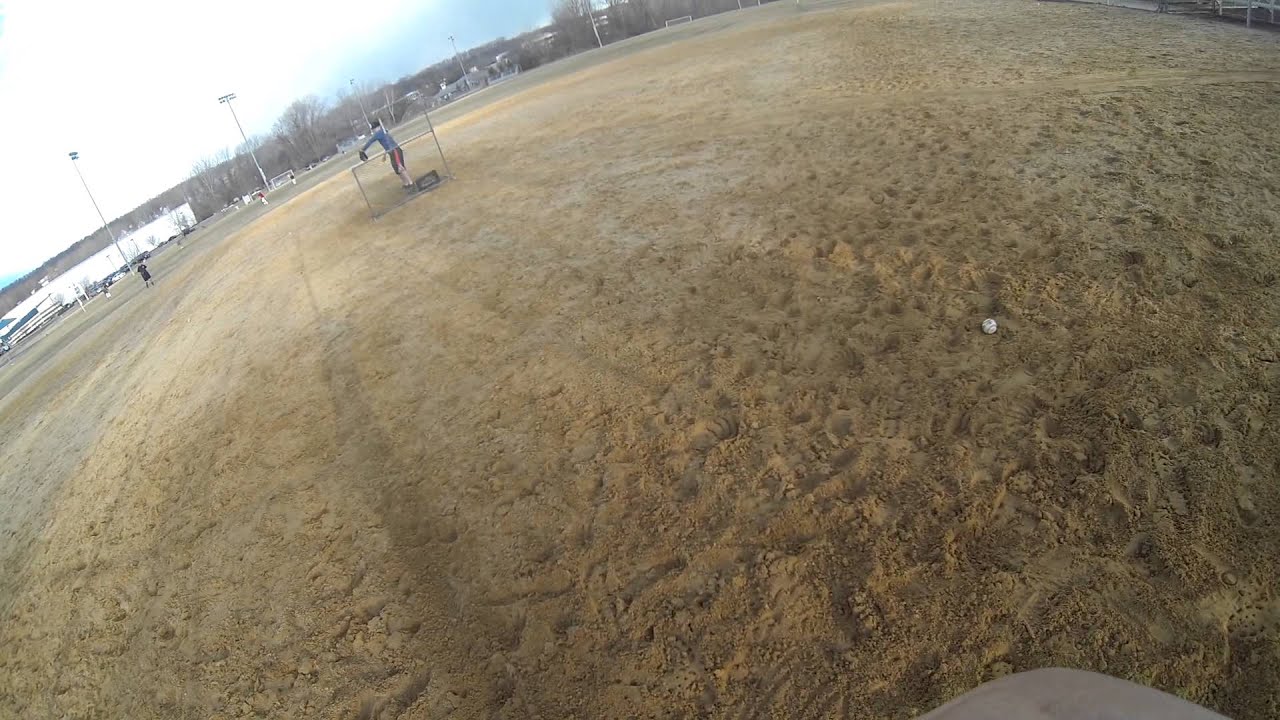 Batting Practice GoPro Helmet Cam YouTube