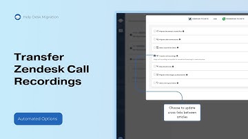 Transfer Zendesk Call Recordings | Automated Options Explained