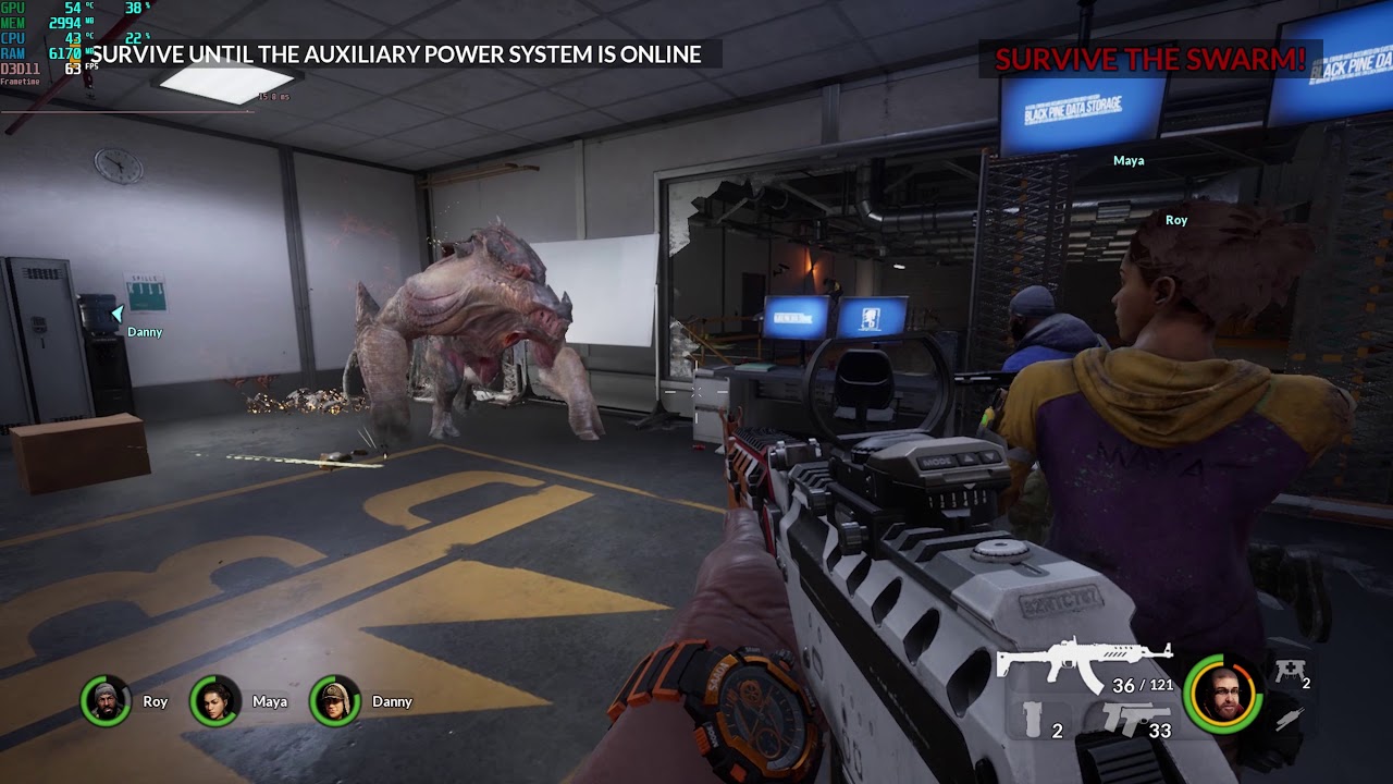 [Earthfall] Data Recover - Solo OW