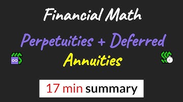 Perpetuities and deferred level annuities