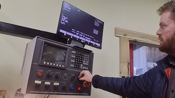 Loading Program onto Dynapath 500 Bed Mill from flopyy disk with Delta CNC Autocon Hurco 10 Control