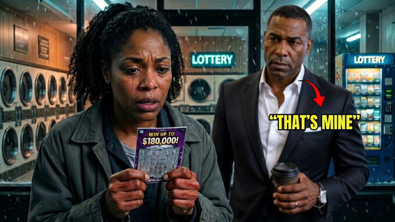 I accidentally used my daughter's last dollar, the last of our grocery money, inside a laundromat on a snowy midnight. When I looked up, a man in an expensive suit was standing in the doorway, and...