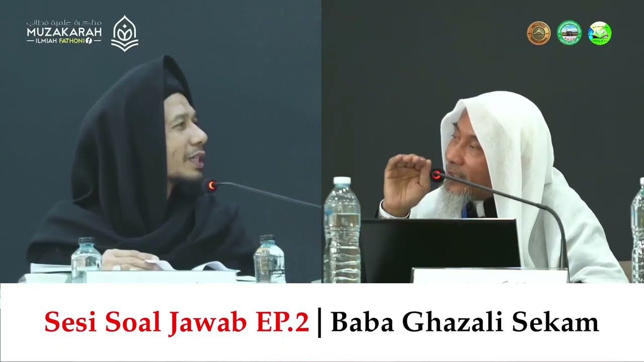 Muzakarah Ilmiah : Sesi Soal Jawab EP.2 | Dr.Ibrahim Suemae VS. Baba Ghazali Sekam