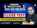 Cloze test for bank exam 2024  ibps sbi rbi 2024  english by santosh ray