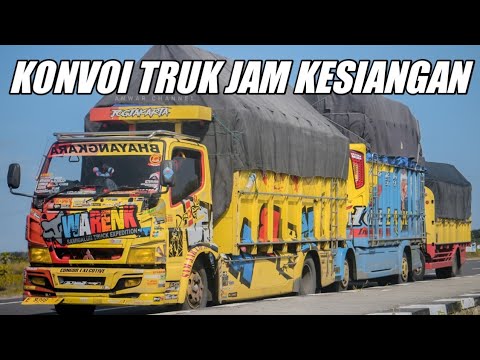  Konvoi  Bareng Truk  WARENK Goyang Di Jalur Selatan YouTube