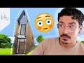 Building a 2 TILE WIDE TOWNHOUSE | The Sims 4