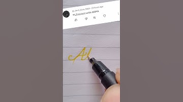 Abiha beautiful name write in cursive writing #cursive#writing#beautiful#name#shorts#clip