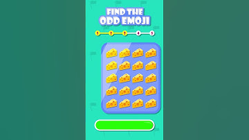 🧠 Find the Odd One Out - Emoji Edition Quiz! 🤔 Test Your Visual Skills! #findtheoddemojiout