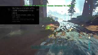 Ark How To Airbrake & Swim With A Bloodstalker On Ps4