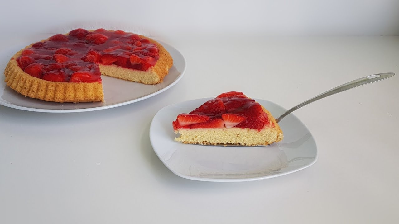 Tortenboden / Obstkuchenboden Rezept Rührteig - YouTube