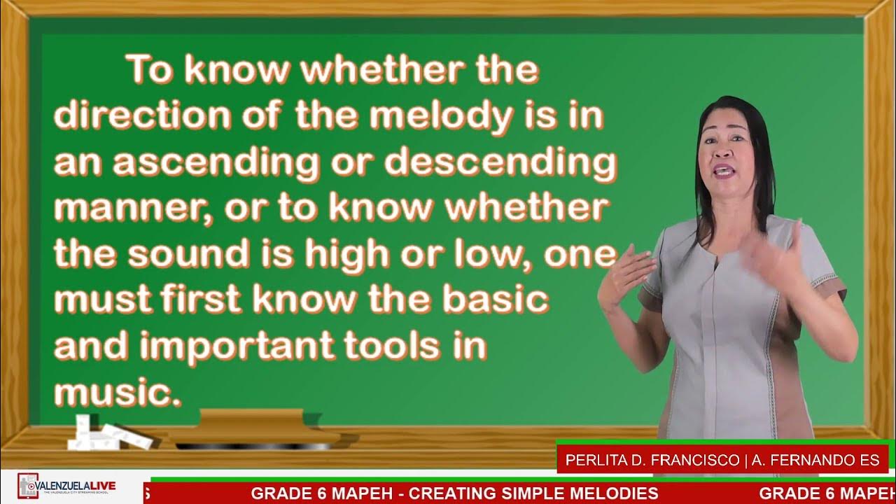 Grade 6 mapeh creating simple melodies youtube