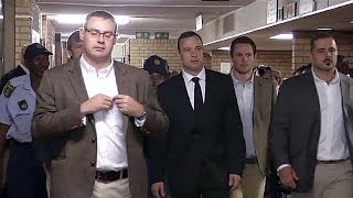 Pistorius challenged in court over watermelon scene at firing range