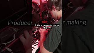 producer rage quits after cooking up a beat #mpc #audiophile #flstudio