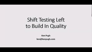Celebrity Agile at Scale July 2020   Shift Testing Left to Build Quality In Net Worth