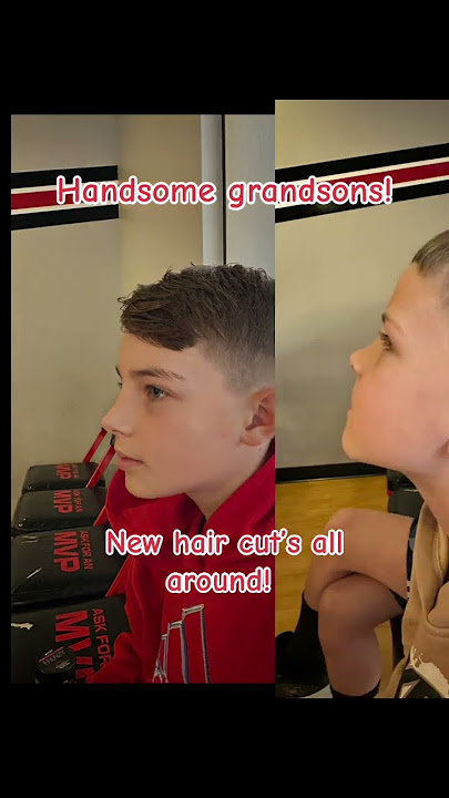 New haircuts all around