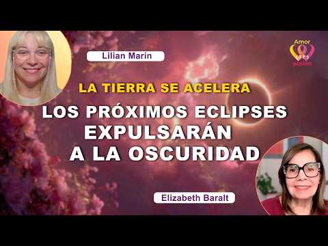 ECLIPSES WILL EXPEL the DARKNESS. Lilan Marín with @ElizabethBaralt