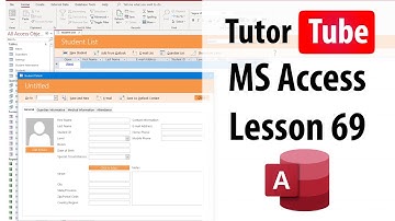 MS Access Tutorial - Lesson 69 - Trust Center