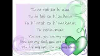 Tu Hi Rab Tu Hi Dua-Lyrics and English Translation(Dangerous Ishq)