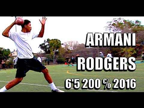 Armani Rodgers '16 : 6'5 200 QB : #UTR Spotlight